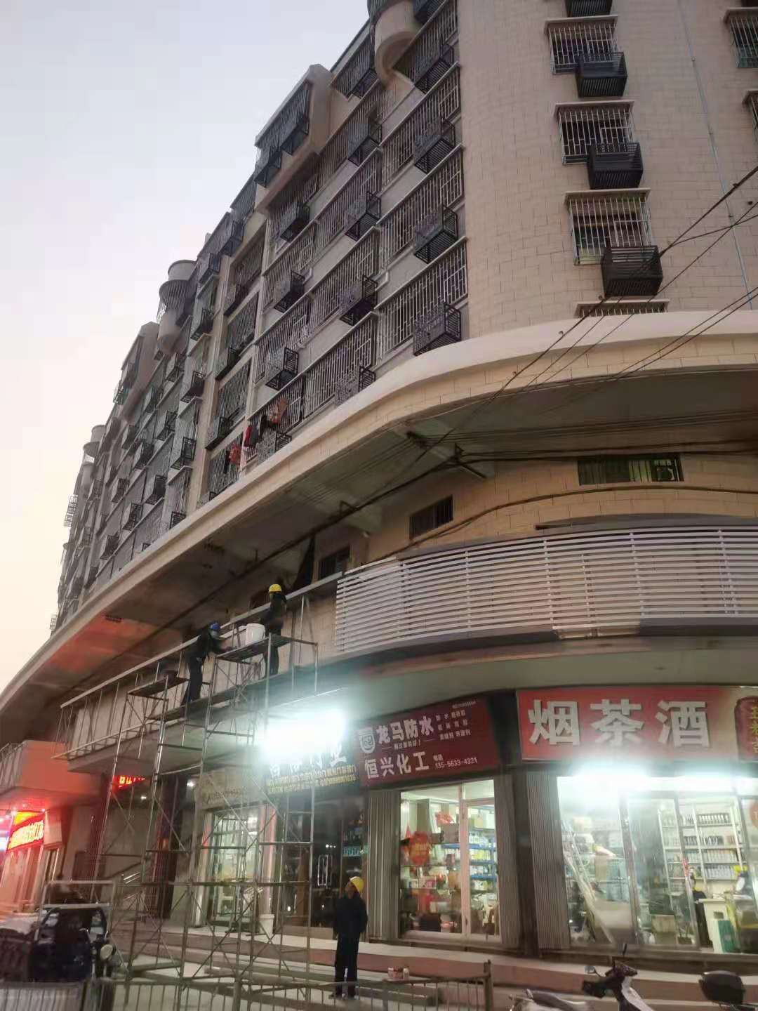 小区装饰铝空调罩